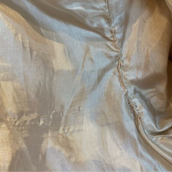 Forever 21 Shearling Front Zip Coat with Faux Leather Trim Women's S - Picture 5 of 6